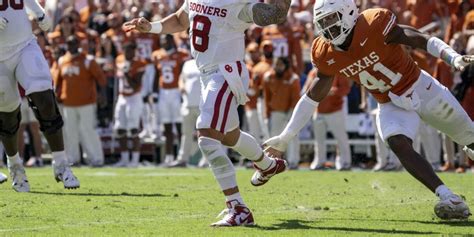 Boomer Sooner: Gabriel throws late TD pass as No. 12 Oklahoma beats No. 3 Texas in Red River rivalry